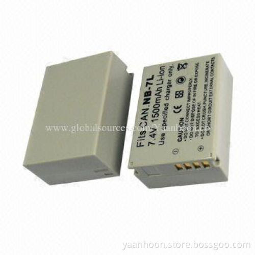 Camera Battery, Fit for Canon NB-7L, Replacement for Canon PowerShot G10